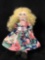 Vintage Hamilton Collection Curly Blond Plush 1991