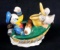 Vintage Ceramic Donald Duck Licensed by Enesco Corporation Piggy Bank