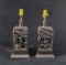 Vintage Hand Carved Wooded Lamps Philippines