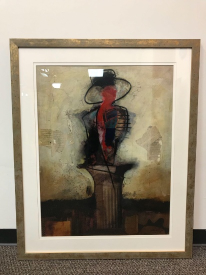 Original Artwork of Mixed Media and Signed by Antonio Dojer