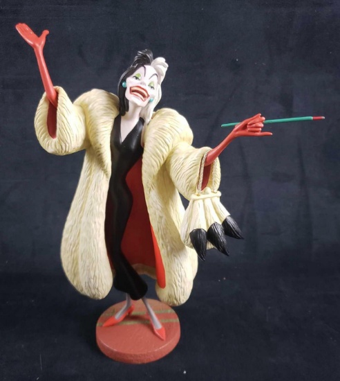 Walt Disney Collectors Society 101 Dalmatians Cruella De Vil Figurine