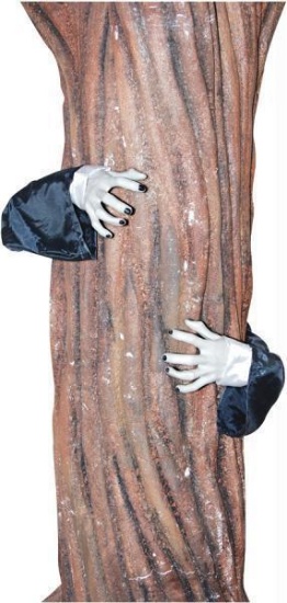 NOS-Halloween Decor-Tree Decor Realistic Hands