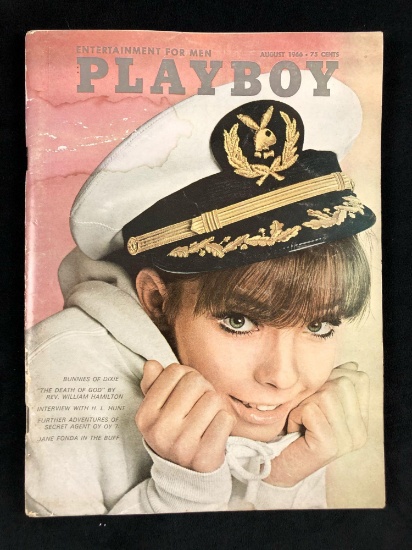 Playboy Entertainment For Men August 1966 Bunnies Of Dixie Jane Fonda Susan Denberg
