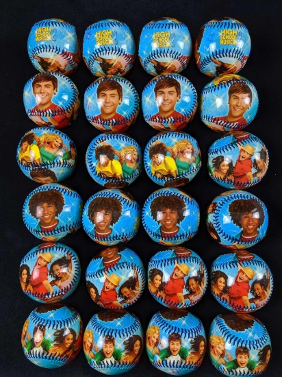 52 Disney High School Musical Sequel Baseballs