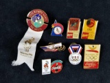 Lot Of Seven Olympic Pins