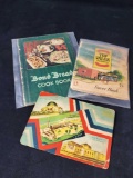 Vintage Cookbook Stampbook Pinbook