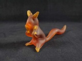 Hand Blown Squirrel Art Glass