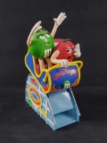 M&M Wild Thing Roller Coaster Candy Dispenser Vintage Rare