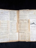 1940s Personal Scrapbook With Poems Advertisements and Articles