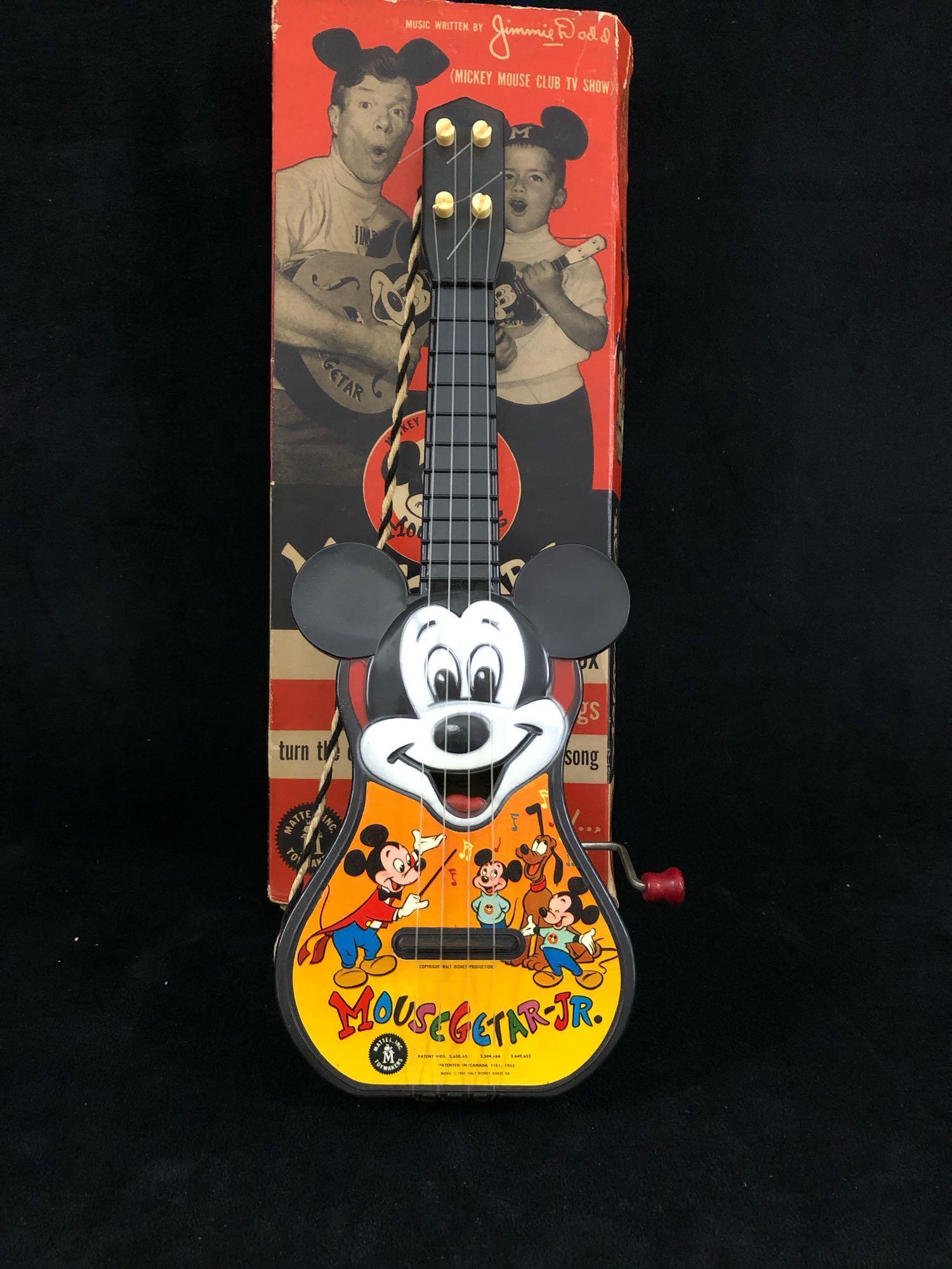 希少 Vinatge MICKEY MOUSE GUITAR おもちゃ ギター Rare Vintage