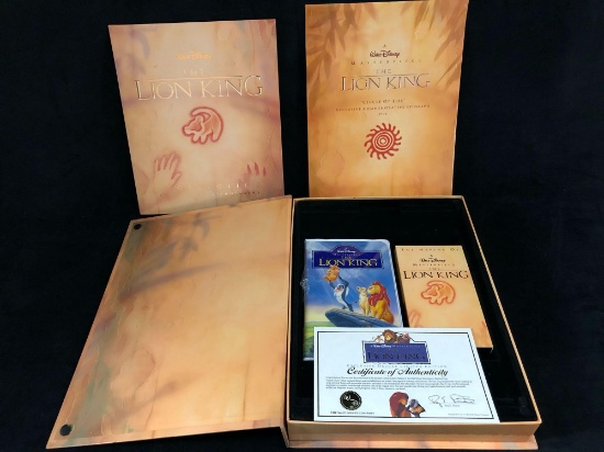 Disney The Lion King VHS Exclusive Deluxe Video Edition