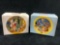 Vintage Disney Happy Holidays 1989 & 1990 Coffee Cups W/ Boxes