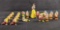 Vintage Hand Painted Disney Snow White And The Seven Dwarfs Ceramic Figures