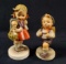 Hummel Goebel Figurine School Girl And School Boy