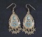 Indian Boho Chandeliar Earrings 925
