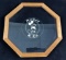 Vintage Circa 1900s Walt Disney Productions Mickey and Co Octagon wooden Framed Glass