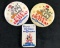 A Lot Of 76 Vintage Assorted Walt Disney 17th Happy Birthday 18th...Birthdayland Buttons Pins