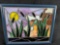 Tiffany Style Heavy Framed Staind Glass Art