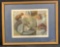 Vintage Framed Edgar Degas The Tub Nude Print