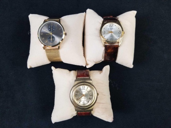 Lot of 3 Womens Watches