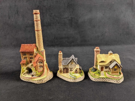 David Winter Cottages Lot Of 3