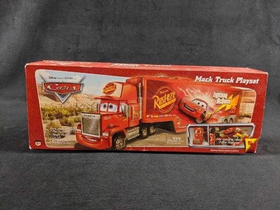 Disney Pixar Unopened MInt In Box Mack Truck Playset