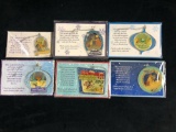 Disney's Official Cast & Crew 2010 - 2014 Holiday Party Ornaments