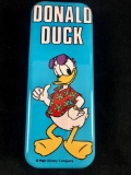 Vintage Donald Duck Disney Character Walk Disney Company Tin Pencil Case