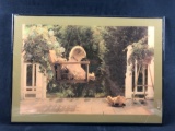 Betsy Cameron My Teddy Porch Swing Framed