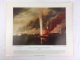 Vintage Naval History Poster