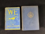 2 Vintage Hardcover Books Lindbergh Bounty Trilogy