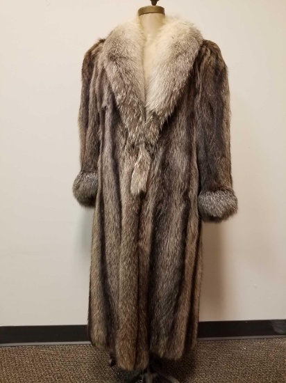 Diamond Distinctive Design Fur Coat