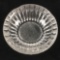 Vintage Cut and Etched Crystal Glass Ashtray