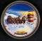 Vintage Budweiser Collectible Commemorative Limited Edition Porcelain Plate Postcard Clydesdales COA