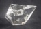 Orrefors Sweden Crystal Candlestick Holder