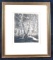 Adolphe Theodore Martial Potemont Etching of Forest