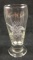 Vintage Etched Beer Glass Anheuser Busch
