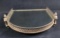 Vintage Silver Plated French Mirror Perfume Tray