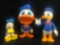 Vintage Disney Lot Of Working Talking - Posable - Squeaky Donald Duck Toys
