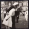 Kissing The War Goodbye Print On Wood
