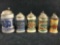 Vintage Lot Of Miniature Stone wear - Pewter Stein's 2