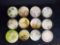 Vintage Lot Of Twelve Porcelain Plates