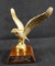 Vintage Brass Eagle Centerpiece Award