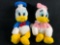 Vintage Donald Daisy Duck Plush Stuff Toys Walt Disney World