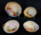 Lot Of Four Japanese Noritake Hand Painted Dishware