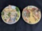 Set Of Two David Winters Collector 3D Plates