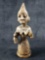 Hand Carved Wooden African Woman Figure Sculpture