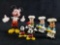 Vintage Disney Mickey Mouse Lot Of Six