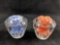 Crystal Like Glass Art With Colorful Glass Pebbles