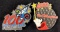 Metal Enamel Refrigerator Magnets Lot of 2